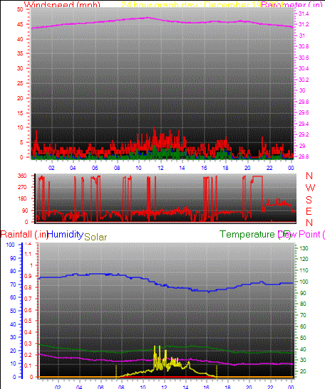 24 Hour Graph for Day 19