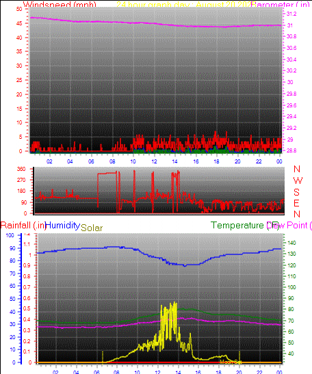 24 Hour Graph for Day 20