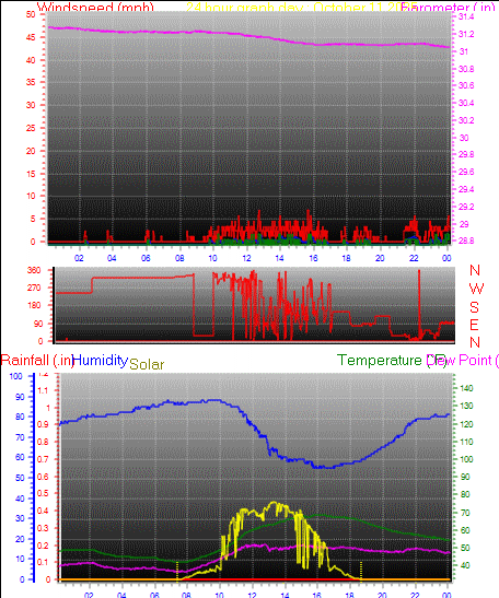 24 Hour Graph for Day 11