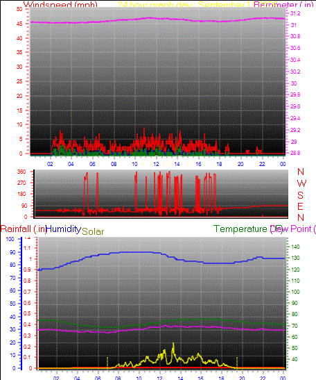 24 Hour Graph for Day 11