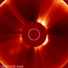 Latest LASCO C2 image of the Sun