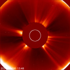Latest LASCO C2 image of the Sun