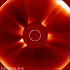 Latest LASCO C2 image of the Sun
