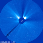 Latest LASCO C3 image of the Sun