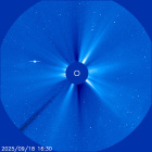 Latest LASCO C3 image of the Sun