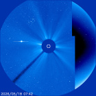 Latest LASCO C3 image of the Sun
