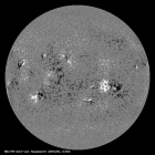 Latest SDO/HMI Magnetogram image of the Sun