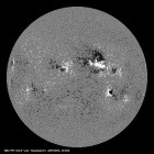 Latest SDO/HMI Magnetogram image of the Sun