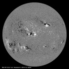 Latest SDO/HMI Magnetogram image of the Sun