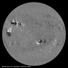Latest SDO/HMI Magnetogram image of the Sun