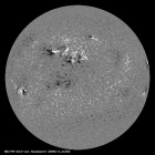 Latest SDO/HMI Magnetogram image of the Sun