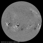 Latest SDO/HMI Magnetogram image of the Sun
