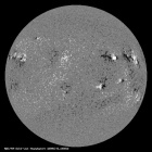 Latest SDO/HMI Magnetogram image of the Sun