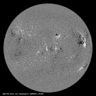 Latest SDO/HMI Magnetogram image of the Sun