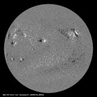 Latest SDO/HMI Magnetogram image of the Sun