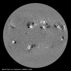 Latest SDO/HMI Magnetogram image of the Sun
