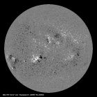 Latest SDO/HMI Magnetogram image of the Sun
