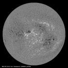 Latest SDO/HMI Magnetogram image of the Sun