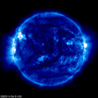 Click for time-lapse image of the sun