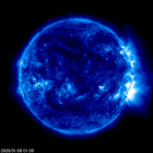 Click for time-lapse image of the sun