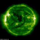 SOHO EIT 195 image of the sun