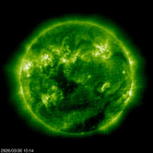 SOHO EIT 195 image of the sun