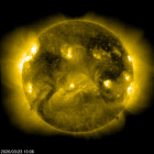 SOHO EIT 284 image of the sun