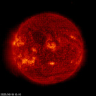 SOHO EIT 304 image of the sun