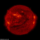 SOHO EIT 304 image of the sun