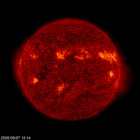 SOHO EIT 304 image of the sun