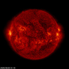 Click for time-lapse image of the sun